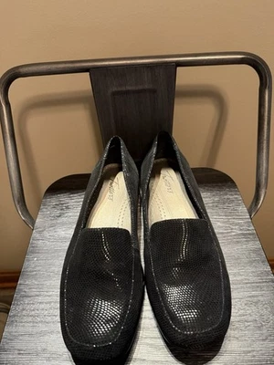 Trotters T1365-004 Jenn Mini Lunares Negro Mocasines Zapatos Planos Mujer Talla 8W Foto 1 de 4