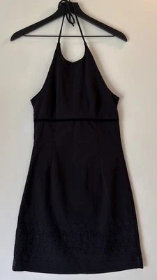 Vestido Vaina Vintage Rampage Negro Halter Talla 5 Babydoll Sin Espalda Y2K Años 90 Foto 1 de 4