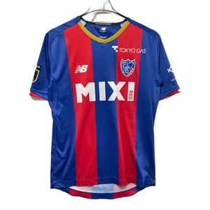 FC Tokyo Soccer Uniform Size L Blue x Red Masato Morishige 2022 Home Replica - Bild 1 von 5