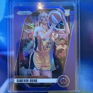 2024 WNBA Prizm Cameron Brink #127 True Blue Prizm/199 Sparks RC Rookie SSP - Imagen 1 de 2