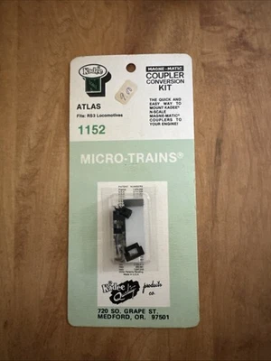Kadee N scale Coupler Conversion kit 1152 ATLAS RS-3  Loco Magne-Matic - Image 1 of 2