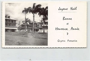 Guyane - CAYENNE - Joyeux Noël - CARTE MIGNONETTE Format 14 cm. X 7.5 cm. - Ed. - Picture 1 of 2