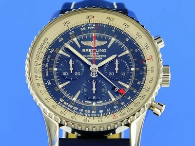 Breitling Navitimer GMT Aurora Blue Limited Edition AB0441 vom Uhrencenter 25260 - Bild 1 von 4