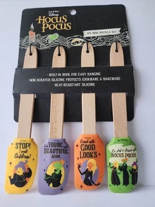 Disney Hocus Pocus 4 Pack MINI Spatula Set 8-1/2" H x 1-3/4 W New - Picture 1 of 4