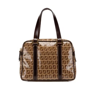 FENDI Zucchino Handbag 16427 Women 【Used】 - Picture 1 of 11