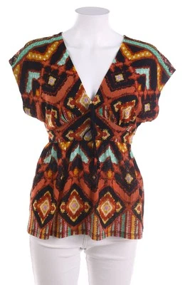 SPRINGFIELD Kurzarm-Bluse XS multicolor - Bild 1 von 4