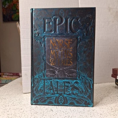 NORSE MYTHS & TALES Book Legned Mythology Gods Religion Loki Thor Magic History - Image 1 of 4