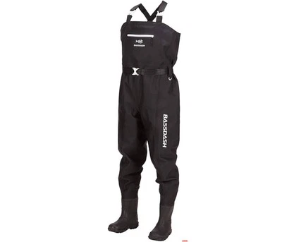 Bassdash Boot Foot Wader Ultra High Strength Medium  Long Feet 9-10 Men Size Blk - Image 1 of 4