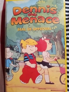 DENNIS the MENACE Vol 2 Seal of Approval VHS ANIMATED Very RARE 1986 - Picture 1 of 3
