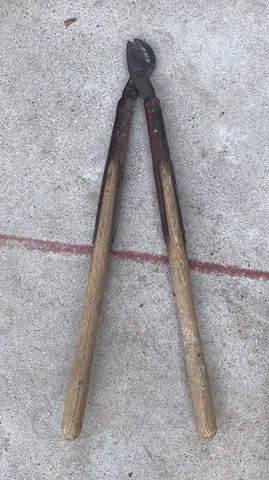 RARE FULTON 27” SHEARING TRIMMERS! USED! SELLING AS IS! WORKS! VINTAGE! Cover