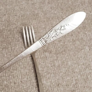 Oneida Silverplate Forchetta da Pranzo -Set/2 Presentazione Simeone & George H. Rogers Co. - Foto 1 di 6