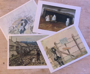 Autoridad de Conmemoración de Mártires y Héroes de Yad Vashem, Postales de Jerusalén Israel - Imagen 1 de 9