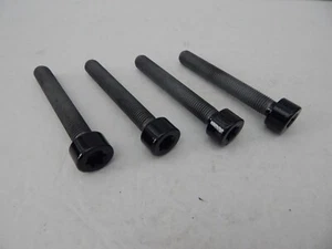 4x Porsche 9A700758500 Genuine Rear Brake Caliper Bolts with Gloss Black Head - Picture 1 of 5