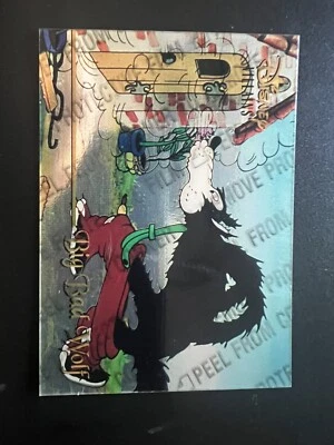 1995 SkyBox Disney Premium #81 Big Bad Wolf FOIL SP - Image 1 of 2