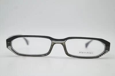 Gafas vintage Alain Mikli A0207 marco cuadrado transparente negro Foto 1 de 4