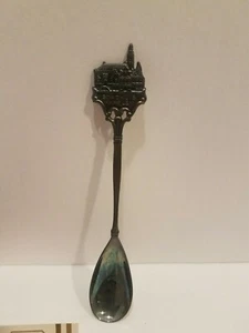 Gero zilvium 90 Silver Plate Spoon stadhius haarlem 5" long with original box  - Picture 1 of 7