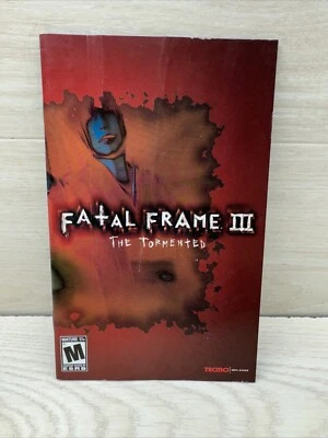 Fatal Frame III Apenas Manual - PS2 Autêntico PlayStation 2 - Imagem 1 de 4