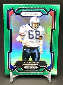 2024 Panini Prizm Draft Picks - Tedy Bruschi #87 Green Prizm - Foto 1 di 2