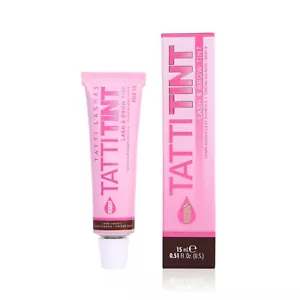 Tatti Lashes Lash and Brow Tint Dark Brown - Perfect for Brunettes Looking - Picture 1 of 4