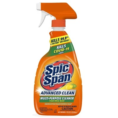 Spic And Span Advanced Clean многоцелевой спрей-пылесос 32 унц доставка снаружи - Изображение 1 из 3
