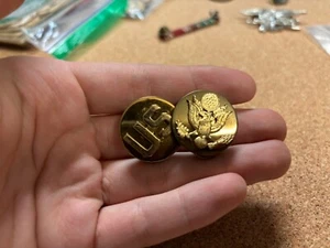 Vietnam Era US Army Enlisted Immaterial Branch Collar Insignia - Picture 1 of 2