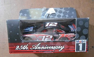 NEW UNOPENED JEREMY MAYFIELD #12 MOBILE 1 NASCAR 1:64 CAR 25TH ANNIVERSARY - Image 1 of 4
