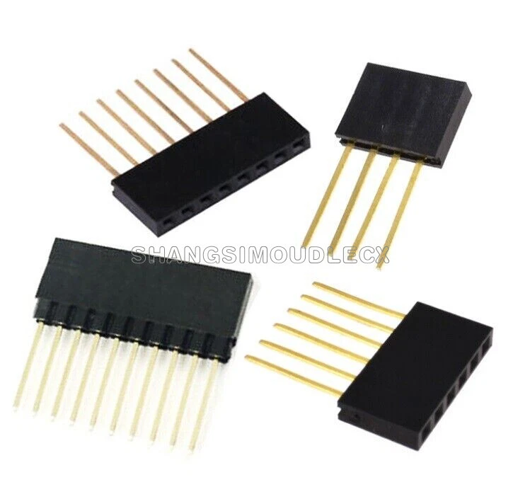 MARKENLOS Stackable Header Pins 6 8 10 Pins for Arduino Shield UNO MEGA DUE 2.54mm pitch