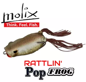 Molix Rattlin' Pop Frog - Cousin des Supernato Frosches (#322 Knochen) - Bild 1 von 3