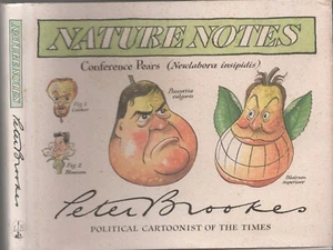 NATURE NOTES By PETER BROOKES Political Cartoonist Of The TIMES *SIGNED* HCDJ - Bild 1 von 5