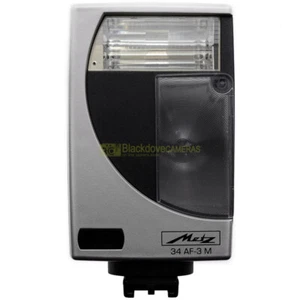 Flash Metz Mecablitz 34 AF-3M TTL per fotocamere Minolta Dynax a pellicola. - Imagen 1 de 5