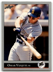 1992 LEAF OMAR VIZQUEL SEATTLE MARINERS #265