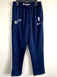 NEW Nike NBA Utah Jazz Player Issue Warm Up Pants Navy Blue AV1464-419 L-Tall