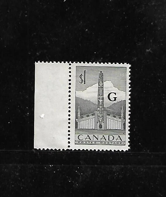 Canada # O32 MNH - 1st Nations Totem Pole $1 Official (Overprint) Issue - Image 1 of 1