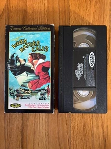 When Nature Calls VHS Troma Collector's Edition RARE Vintage - Imagen 1 de 3
