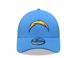 Auth NWT New Era NFL Los Angeles Chargers Light Blue Sideline 39Thirty Flex Cap - Picture 1 of 5