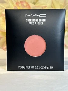 MAC Sheertone Blush Pro Refill Pan - Peaches - NIB - Full Size Free Shipping - Picture 1 of 1
