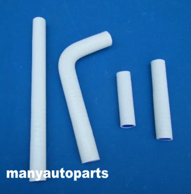 For YAMAHA YZ400F/WR400F/YZ426F/WR426F 1998-2002 Silicone Radiator Hose WHITE Foto 1 de 4