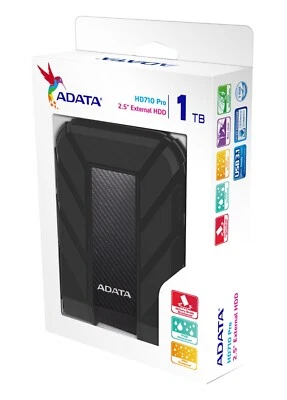 AData  1TB HD710 Pro USB3.1 2.5-inch Portable Hard Drive AHD710P-1TU31-CBK - Image 1 of 2