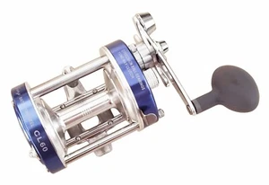CL60 Round Baitcasting Reel Right Handed Catfish Fishing Reel with Crank Handle - Picture 1 of 17