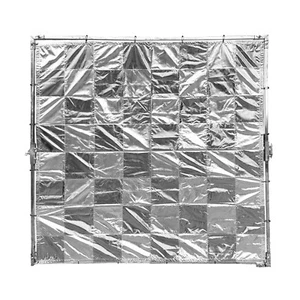 Profi Silber/Weiß Schachbrett Stoff Lappen für PiXAPRO Schmetterling Rahmen - Bild 1 von 1