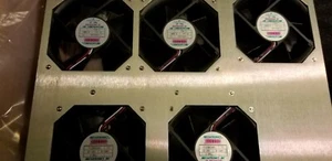 Fan Tray Assembly, with 5 each Mechatronics F1238X24B1 Fans 24V DC Brushless - Picture 1 of 12