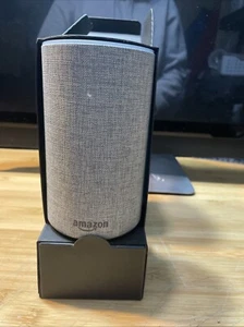 Amazon Echo (2nd Generation) Smart Speaker Alexa Heather Gray Color - Picture 1 of 4
