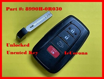 OEM 2019-2022 TOYOTA RAV4REMOTE SMART KEY HYQ14FBC 8990H-0R030 - Image 1 of 4