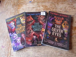 Five Nights at Freddy's Graphic Novels Silver Eyes, Twisted Ones, Fourth Closet - Picture 1 of 3