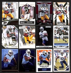 Lot of 30 Different Shonn Greene Cards 2010-2015 Jets Titans Iowa - Picture 1 of 3