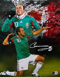 FOTO FIRMADA POR CUAUHTÉMOC BLANCO 11X14 FÚTBOL MÉXICO CERTIFICADO DE AUTENTICIDAD BECKETT 2W799507 - Imagen 1 de 4