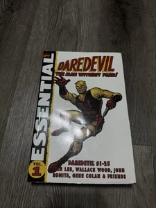 ESSENTIAL DAREDEVIL Vol 1 TP TPB Stan Lee Wally Wood 1st prt 2nd ed 2005 - Picture 1 of 4