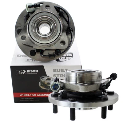 Bison Performance 2pc Set Front Wheel Bearing Hub Assembly For QX56 Armada Titan Foto 1 de 4