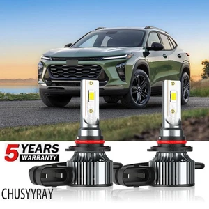 9005 LED Headlight Super Bright Bulbs Kit 360000LM HIGH/LOW Beam 6000K US - Picture 1 of 12