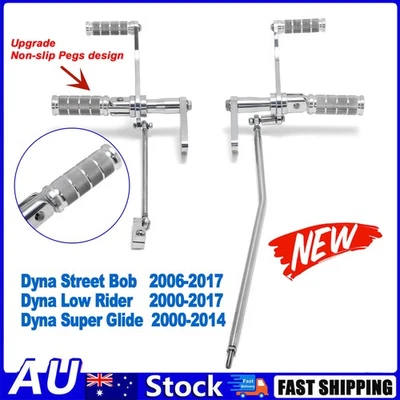 CNC Billet 8.6" Forward Controls for Harley Dyna Super Glide FXD FXDC 2000-2017 - image 1 of 4